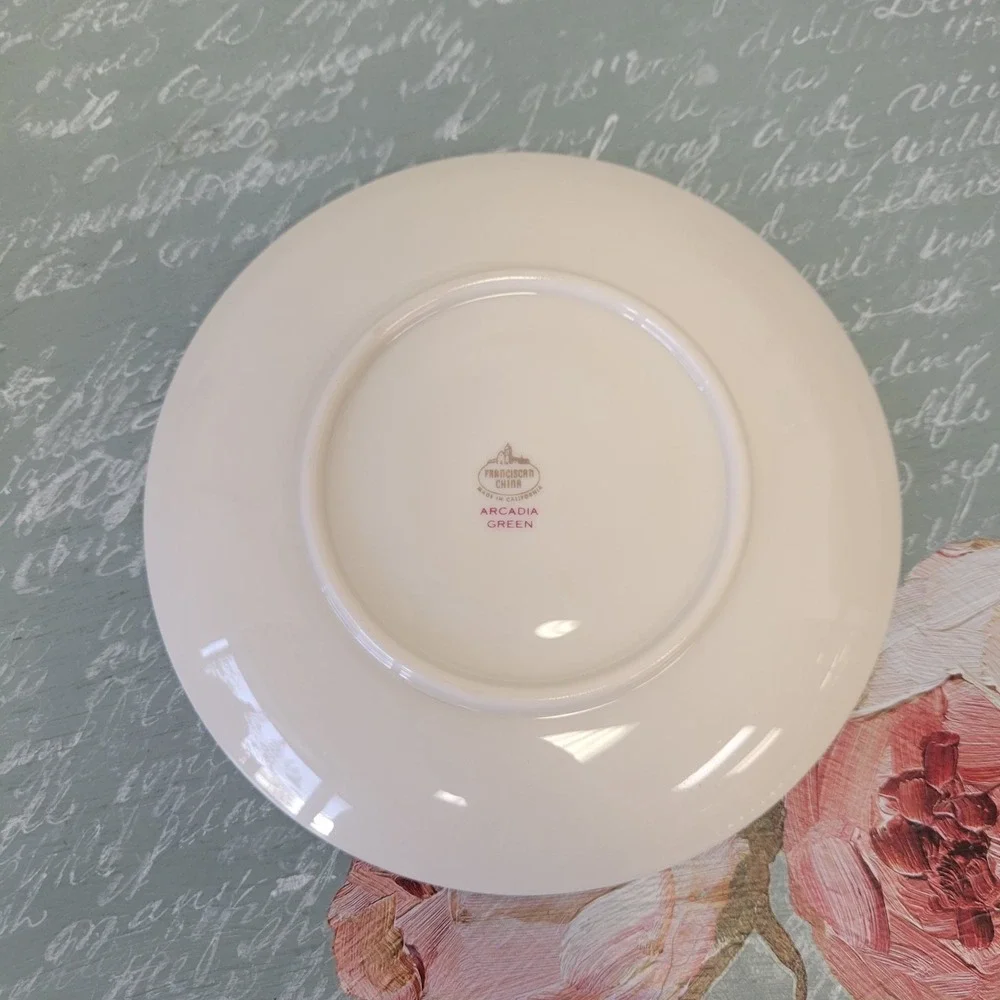 Franciscan - Arcadia Green - Saucer -‎ 6